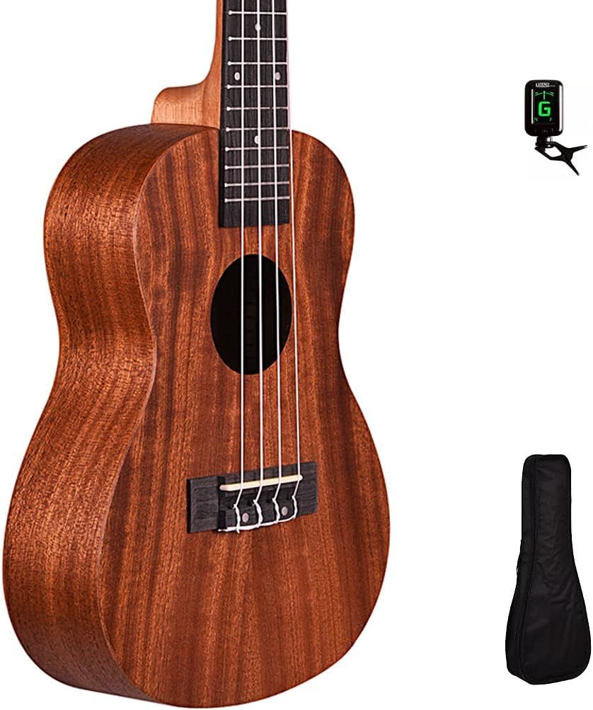 Kadence Concert Ukulele - Mahogany Wooden Ukulele For Beginners (Acousti... - $51.99