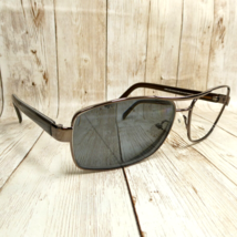 Kirkland Signature Gunmetal Eyeglasses FRAME ONLY - Twin Falls KS#145 59... - $22.25