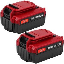 2 Pack Dsanke 20V Max 6000Mah Lithium Replacement Batteries For Porter Cable 20V - £41.46 GBP