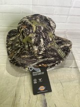 Dickies Conceal Camouflage Camo Moisture Wicking Sun Bucket Hat Cap Draw... - $44.55