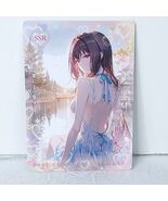 Lancer Fate Grand Order Premium Waifu Card Anime Girl Art Oversized Boar... - €11,98 EUR