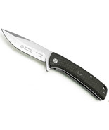 Puma SGB Mach1 Black Carbon Fiber Ceramic Ball Bearing Folding Knife - $138.59