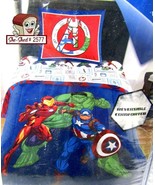 Marvel Avengers Twin Full Comforter 2-Piece Set  - new in original packa... - £19.62 GBP
