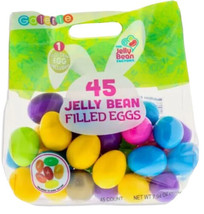 45 Candy/Jelly Bean Factory Filled Plastic Easter Eggs With 1-Golden Egg... - £15.71 GBP