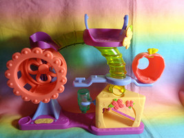 2010 Hasbro Littlest Pet Shop Playset Hamster Hideout Tube Wheel Tunnel - as is - $11.86