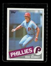 Vintage 1985 Topps Mike Schmidt #500 Philadelphia Phillies HOF Baseball Card - £3.69 GBP