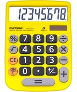Calculator: Catiga Cd-8185 Office And Home Style, 8-Digit, Educational, ... - $41.03 CAD
