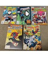 Spider-man Marvel Comics 5 Book Lot Unlimited #3 #8 Marvel Tales 115 Web... - £19.45 GBP