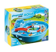 Playmobil 1.2.3 Aqua Splish Splash Water Park - £59.62 GBP