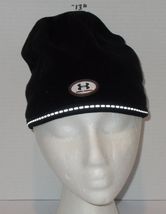 Under Armor Beanie Ski Winter Warm Fleece Cap Hat Siz Small Black - $8.88