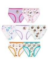 Disney Encanto 7-Pack Girls&#39; Briefs Size 6 100% Cotton Miracle NEW - $19.79