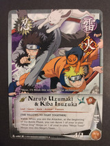Naruto CCG Naruto Uzumaki &amp; Kiba Inuzuka 067 The Chosen Uncommon LP-MP 1st Ed - £3.55 GBP