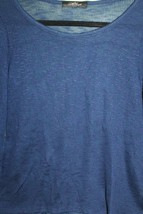 Laila Jayde Semi Sheer Blue Women&#39;s Sweater Size XS - £19.66 GBP