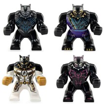 4pcs/set Black Panther & Former Panther - Marvel Endgame Minifigure [Large] - £19.97 GBP
