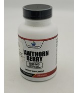 Hawthorn Berry 3000mg, Made With Organic Hawthorne Berry - 120 Veggie Ca... - $20.30 CAD