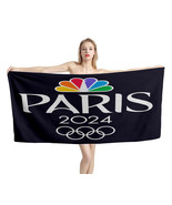 Paris Olympics Games 2024 Beach Towel Swimming Pool Holiday Gift - $31.17 CAD+