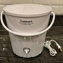 Cuisinart ICE-25WS Frozen Yogurt, Ice Cream &amp; Sorbet Maker - MOTOR BASE ... - $10.37