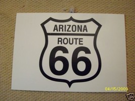 Arizona Route 66 Road Sign Postcard Nos New Old Stock - £8.37 GBP