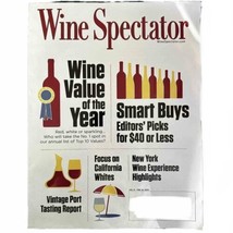 Wine Spectator Magazine January February 2024 Smart Buys Wine Value Vintage Port - £2.06 GBP