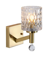 Modern Wall Lamp, Vintage Gold Scone Wall Lighting Rustic Bathroom Vanit... - $55.43