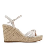 NEW Kate Spade New York TESSA ESPADRILLE WEDGE SANDAL Size 9 PARCHMENT NIB - $198.00