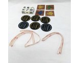 Lot Of (18) Mage Knight Tokens Tiles And Dice - $24.74