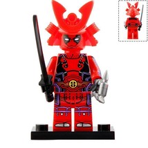 Samurai Deadpool - Marvel Comics Super Hero Minifigure Gift Toy For Kids - £2.35 GBP