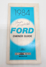 Vintage 1984 Ford Owners Guide Operators Manual - $8.72