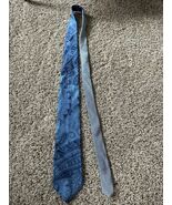 Tommy Hilfiger Blue paisley ties Mens 100% Silk Made in the USA houndstooth - €11,14 EUR