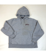 Union College Champion Double Sided Gray Hooded Sweatshirt Adult Size Me... - €25,30 EUR