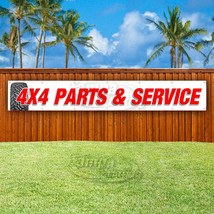 4x4 PARTS AND SERVICE Advertising Vinyl Banner Flag Sign LARGE HUGE XXL ... - $33.24+