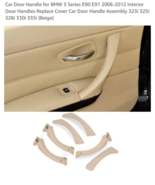 For BMW 3 Series E90 E91 06-12 Gray Car Door Handle Replace Cover Door H... - $468.13 MXN