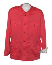 Brooklyn Bright Red Thin Men&#39;s Blazer Jacket Size US 3XL - £54.38 GBP