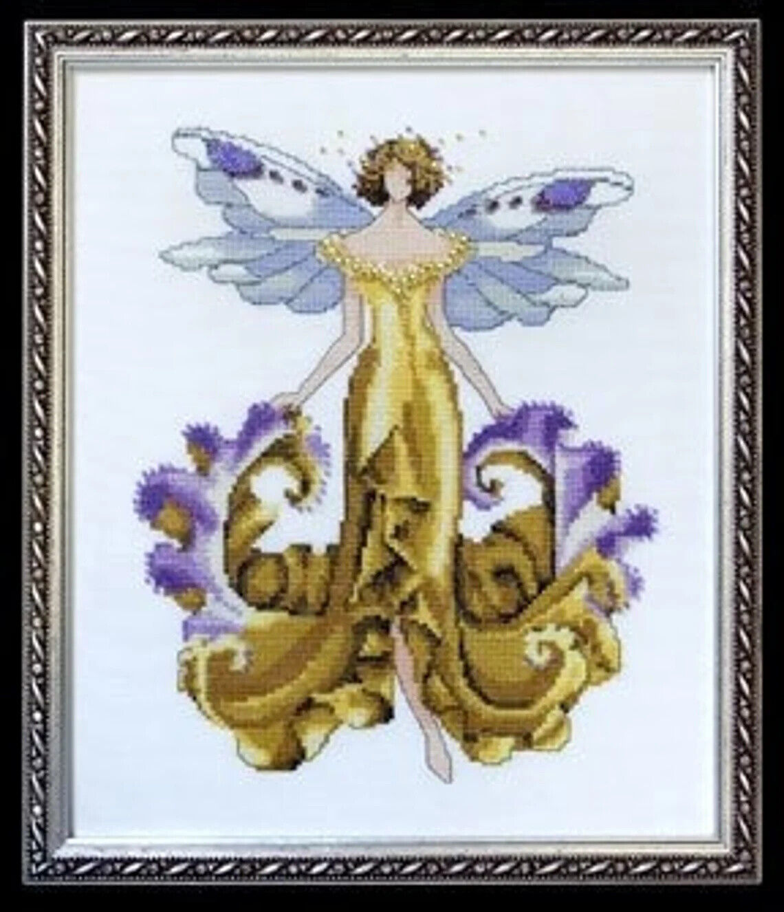 Primary image for SALE! Complete Xstitch Kit - NC125 Iris - Pixie Couture Collection