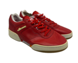 Ellesse Men&#39;s Piacentino 2.0 Casual Sneakers Red Leather Size 12M - £38.19 GBP
