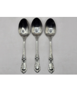 3  Traditional Thread-Wallace 18/10 Stainless Flatware Place Oval Spoons... - $197.05 MXN