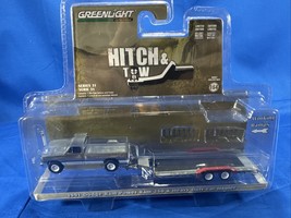 CHASE 1991 Dodge Ram Power Ram 250 w/ Car Hauler 1:64 Scale Model - $39.99