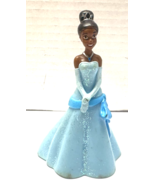 Disney Princess Tiana In Blue Gown 3 3/4&quot; PVC Cake Topper Figure - $146.10 MXN