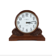 Howard Miller Desiree Chiming Quartz Mantel Clock Desk Table Clock Carve... - £233.58 GBP