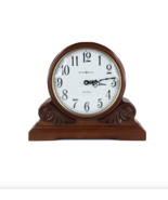 Howard Miller Desiree Chiming Quartz Mantel Clock Desk Table Clock Carve... - £238.82 GBP