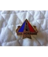 Old Ironsides Iron Sides Variant DI Crest Insignia Medal Badge - $460.95 MXN