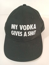 My Vodka Gives A S*it Absolut Vodka Hat Black Recycle Novelty Strapback ... - $9.69