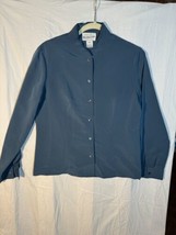 Women’s Pendleton Blouse Vintage Long Sleeve Button Down Portland Oregon - £14.35 GBP