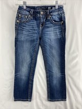 Miss Me Signature Womens Crapri Size 24 Jeans Distressed MP8900P - $23.74