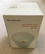 Brookstone flameless candle Original Owner 515023 (unscented) (White) - £11.68 GBP