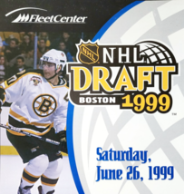 1999 NHL Draft Program Boston Tri-Fold Fleet Center Hockey Collectible V... - $466.29 MXN