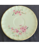 Vintage W.S. George China Saucer – Bolero Peach Blossom Pattern – CHIPPE... - $5.41 CAD