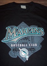 Miami Florida Marlins Mlb Baseball T-SHIRT 2XL Xxl New - £15.69 GBP