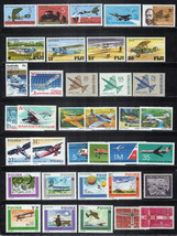 Aviation Collection Most MNH Planes Transportation ZAYIX 0124S0314 - $23.99