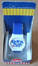 New Vintage PEPSI-COLA &quot;Pepsi&quot; Gotta Have It Wristwatch One 8 Ounce Timepiece - £14.15 GBP